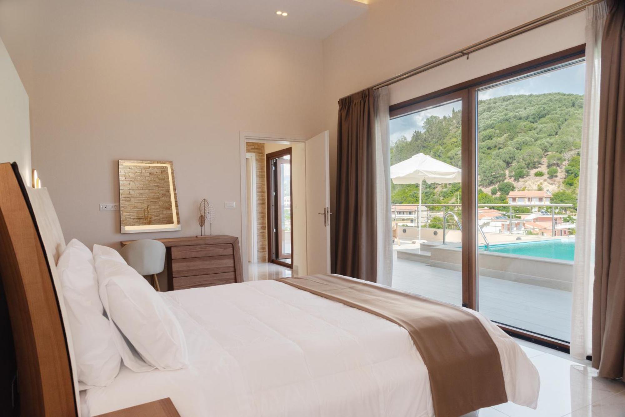 Villa Vasillis-Heated Swimming Pool With Infinity View Vitaládes Extérieur photo